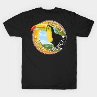 Explore South America vintage logo T-Shirt